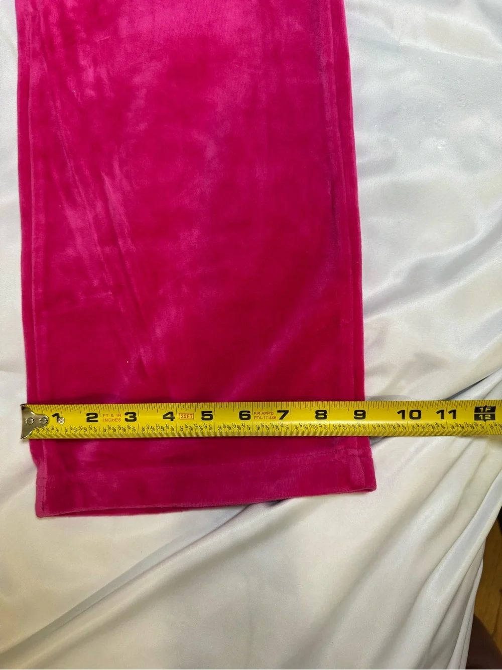 Ambiance Apparel Pink Velour Drawstring Lounge Pants, Large
